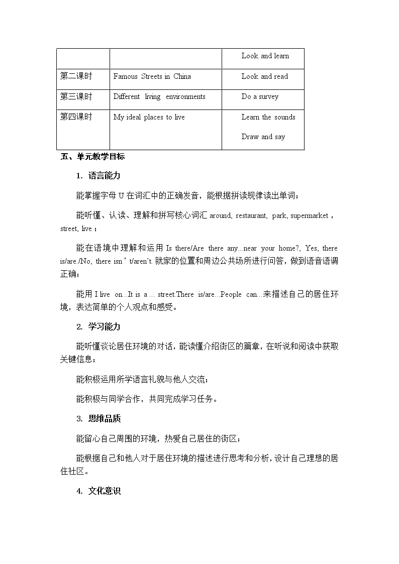 新牛津上海版英语四年级上册 Unit 10 第1课时 PPT课件+教案02