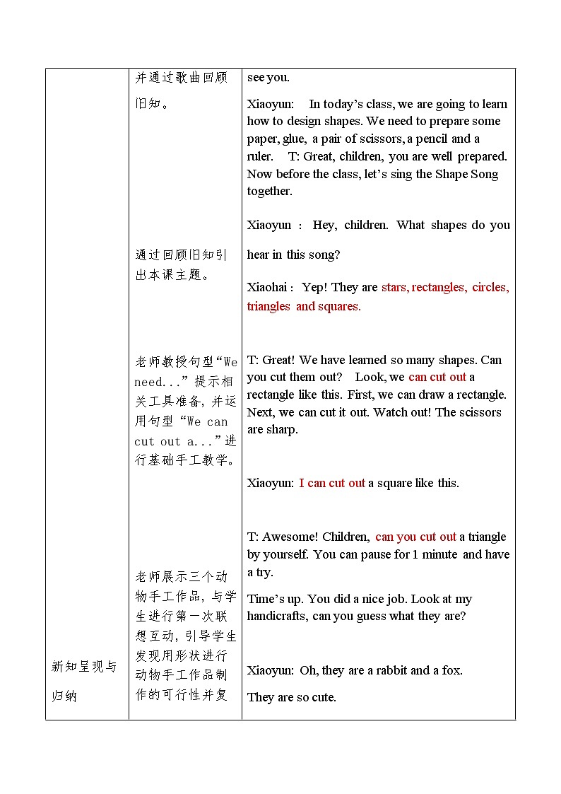 小学英语四年级第四模块第十一单元第四课时第2页