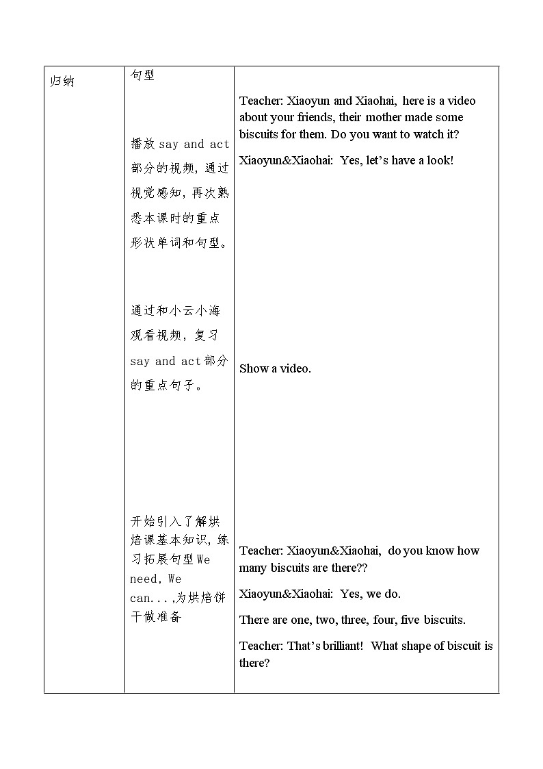 小学英语四年级第四模块第十一单元第三课时第3页