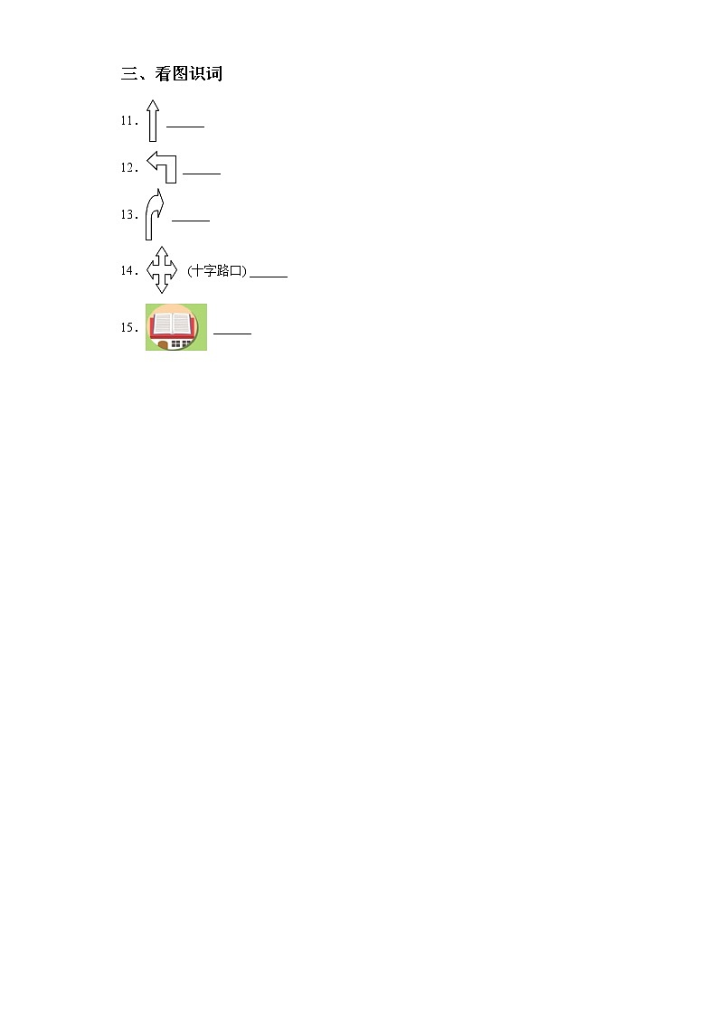 人教版英语六年级上册Unit1 How can I get there Part B 第二课时  课件+教案+练习+素材02