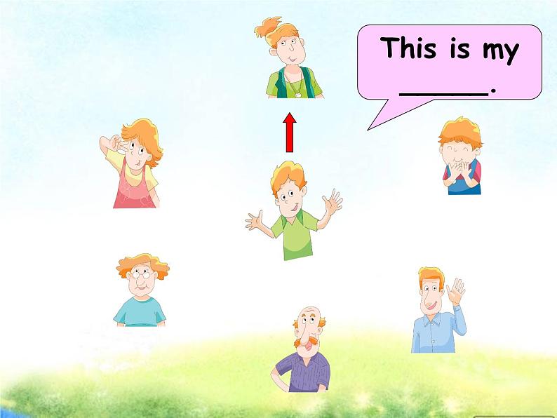 牛津译林版三年级英语上册-Unit 4 My family(Letter time Song time Checkout time & Ticking time)(共31张)课件第6页