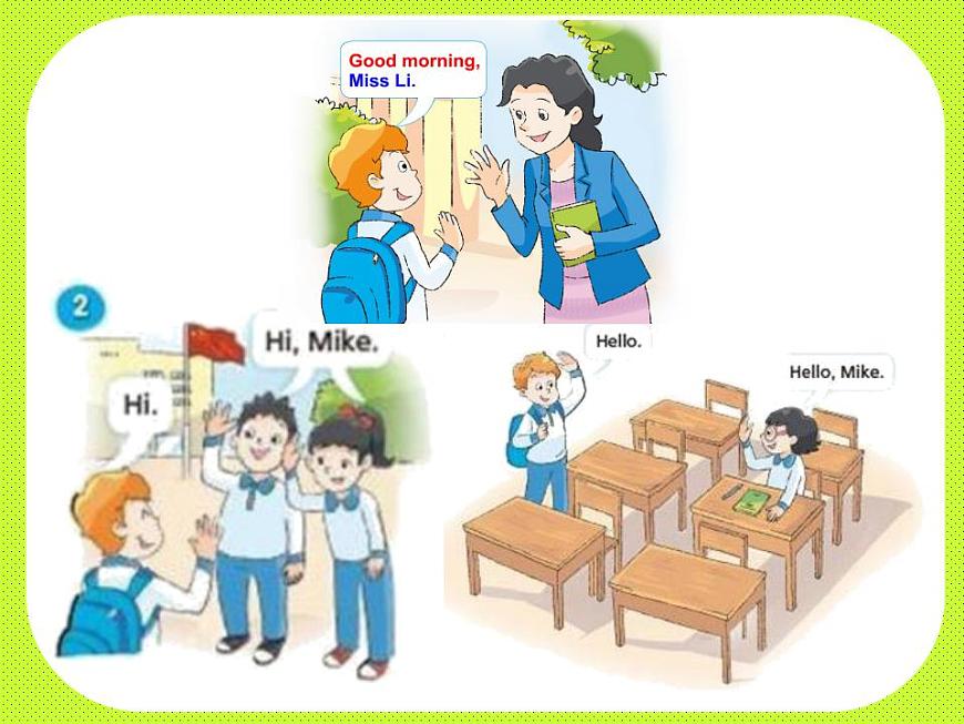 牛津譯林版三年級(jí)英語(yǔ)上冊(cè)-Unit 1 Hello（Letter time Song time Checkout time & Ticking time）（共10張）課件第5頁(yè)