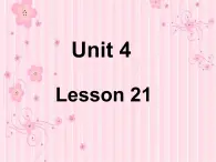 六年级上册英语课件－Unit4 January is the first month.（Lesson21) ｜人教精通版 (共19张PPT)