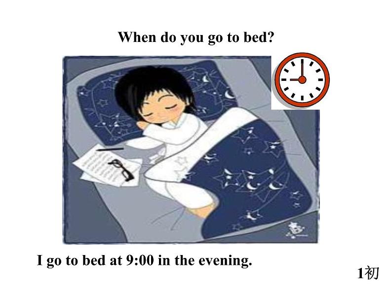 六年级上册英语课件-Unit1 I go to school at 8:00(Lesson3) |人教精通版 (共16张PPT)第6页