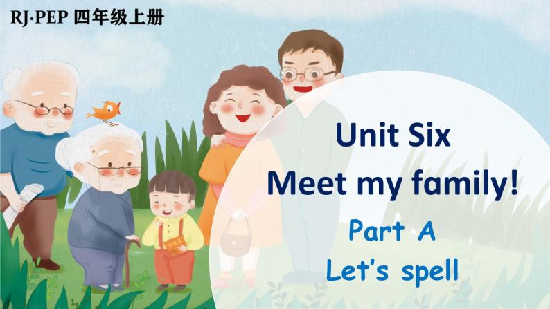 Unit 6 Meet my family!  Part A 第3课时（课件+音视频素材）01