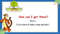 小学英语人教版 (PEP)六年级上册Unit 1 How can I get there? Part A优秀课件ppt