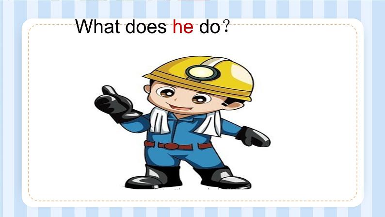 Unit 5 What does he do?(课件)人教PEP版英语六年级上册第2页