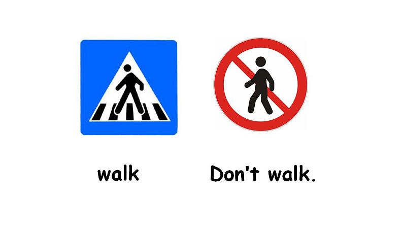 Unit 1 Don't walk(课件)北师大版英语三年级上册第2页