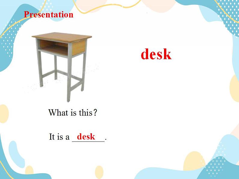 一年级上册英语课件-Unit 3 My Classroom Lesson 14 冀教版(一起)03