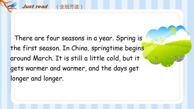 Unit 6  There are four seasons in a year. Lesson 31（课件）人教精通版英语六年级上册07