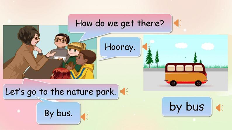人教PEP版6上英语 Unit 2 Ways to go to school PA Let's learn 课件+教案+练习+音视频05