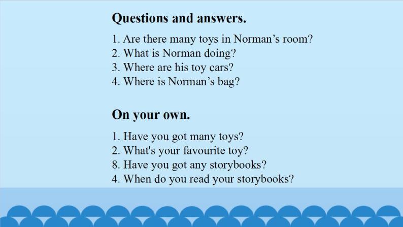 Unit 6 Norman’s Toys Period 1-2（课件） 新世纪英语四年级上册03