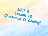 冀教版 (一年级起点)六年级上册Lesson 13 Christmas Is Coming!精品ppt课件