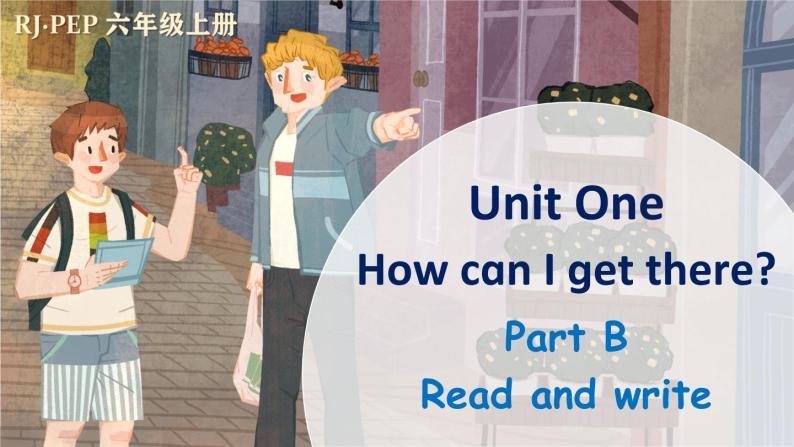 Unit 1 How can I get there？ Part B 第5课时（课件+音视频素材）01