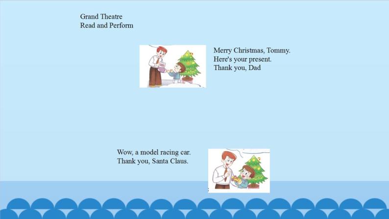 Unit 10 A card to Santa  Claus Period 1-2（课件） 新世纪英语三年级上册03