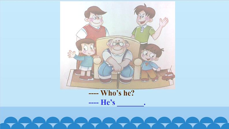 Unit 5 Who’s he?(课件) 新世纪英语一年级上册第3页