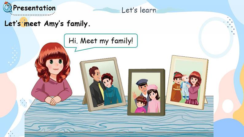 人教PEP版四上英语 Unit 6 Meet my family! Part A 第2课时 课件+练习04