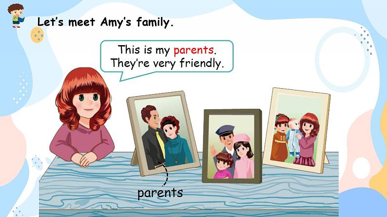 人教PEP版四上英语 Unit 6 Meet my family! Part A 第2课时 课件+练习05