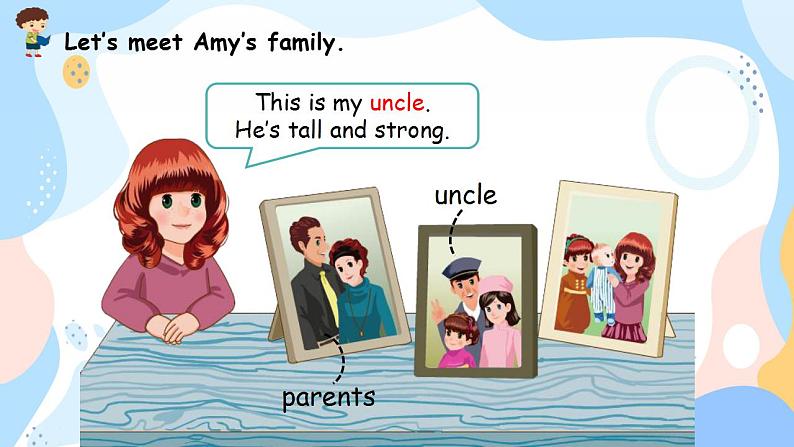 人教PEP版四上英语 Unit 6 Meet my family! Part A 第2课时 课件+练习07