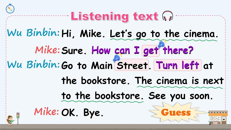 Unit 1 How can I get there? Part B 第3课时(课件+音视频素材)07