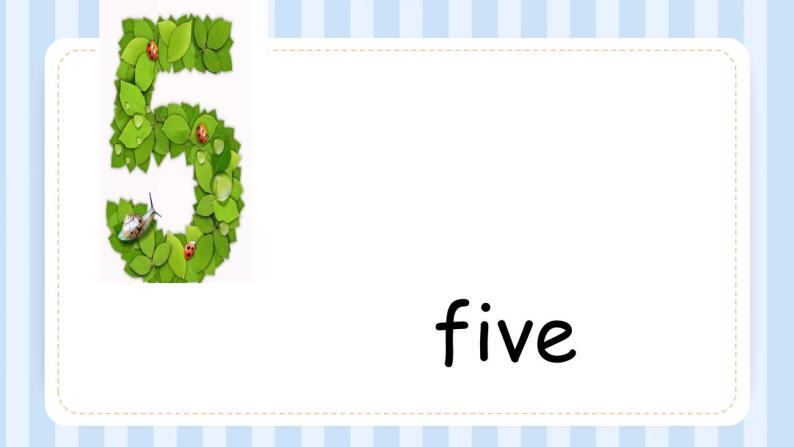 Unit 6 Numbers（课件）新蕾快乐英语一年级上册06