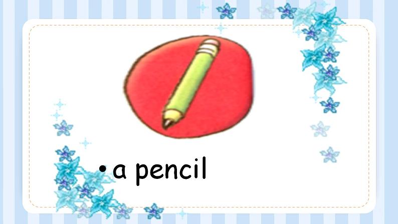 Unit 4 School Things(课件)新蕾快乐英语一年级上册第7页