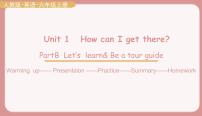 小学英语人教版 (PEP)六年级上册Unit 1 How can I get there? Part B图文ppt课件