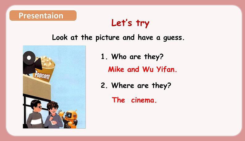 Part B Let 's try & Let 's talk第6页