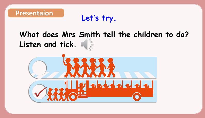 人教版六年级英语上册--Unit 2 Ways to go to school. Part B Let's try &Let's talk(课件+素材)05