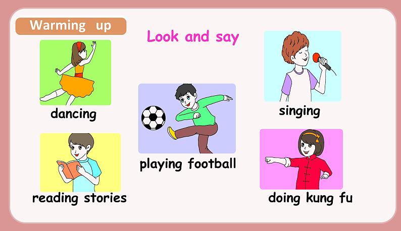 人教版六年级英语上册--Unit 4 I have a pen pal. Part B Let's learn& Listen,match and say(课件+素材)03