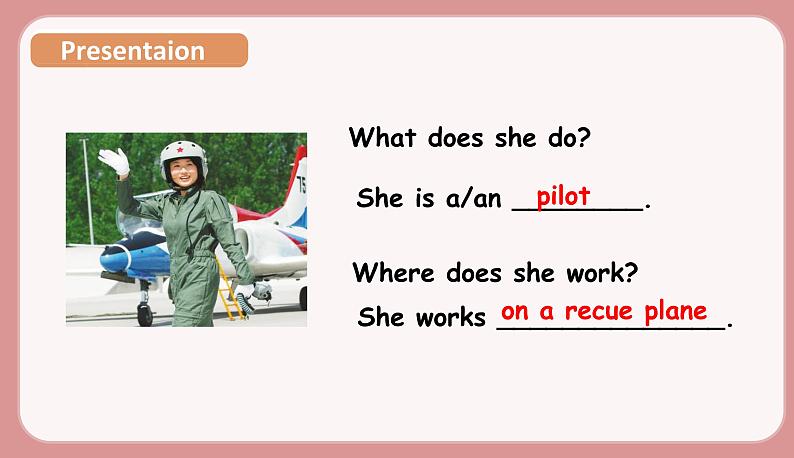 人教版六年级英语上册--Unit 5 What does he do Part B Let's learn& Write and discuss(课件+素材)06