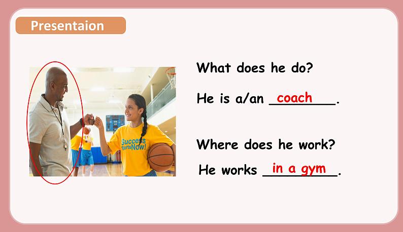 人教版六年级英语上册--Unit 5 What does he do Part B Let's learn& Write and discuss(课件+素材)08