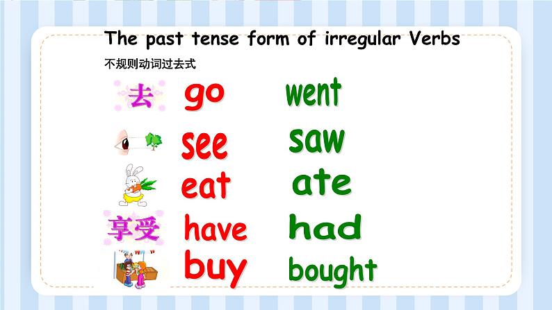 Module 5 Unit 1 We went to the Great Wall.(课件)外研版(一起)英语四年级上册第4页