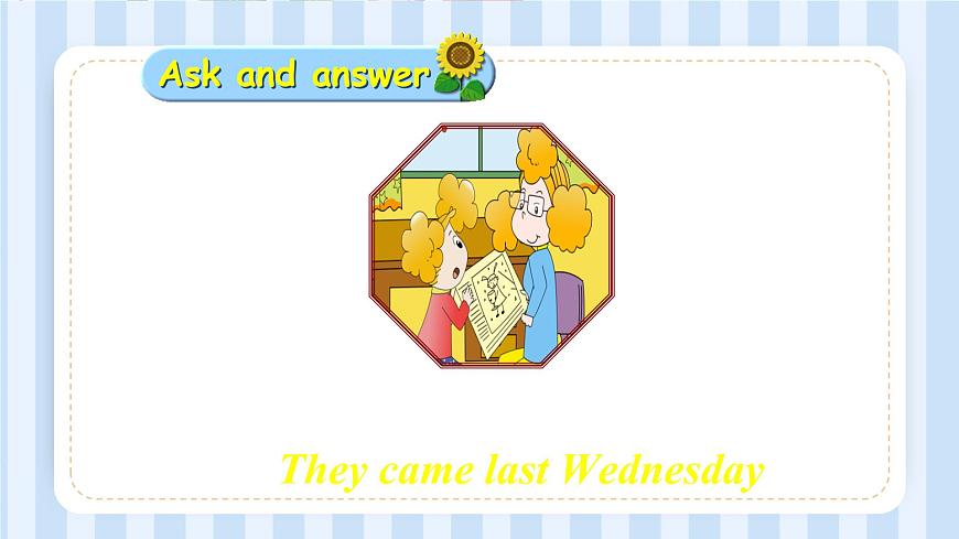 Module 8 Unit 1 When did they come？（課件）外研版（一起）英語四年級(jí)上冊第4頁