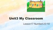 冀教版 (一年级起点)一年级上册Lesson 17 Numbers 6-10评优课课件ppt