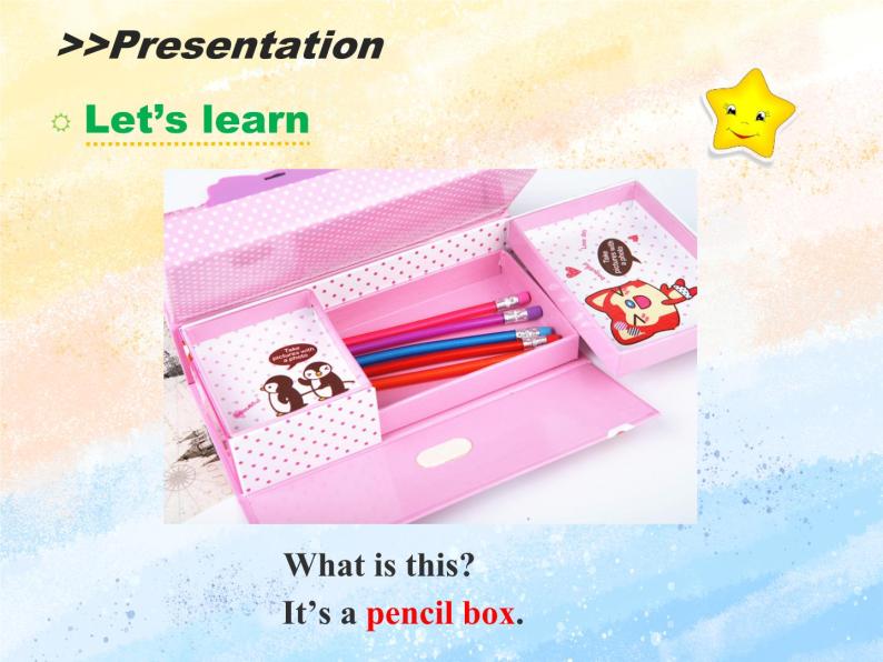 冀教版（一起）1上英语 Lesson 18 My Pencil Box 课件+教案+音频05