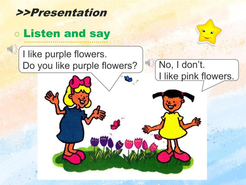 冀教版（一起）1上英语 Lesson 23 Pink，Purple 课件+教案+音频05
