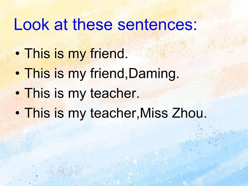 冀教版（一起）2上英語(yǔ) Lesson 2 This Is My Friend 課件第5頁(yè)