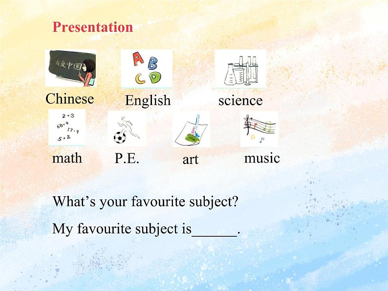 冀教版(一起)5上英语 Lesson 22 Show Us Your Pictures 课件第4页