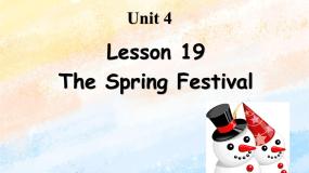 小学英语冀教版 (一年级起点)六年级上册Lesson 19 The Spring Festival优质课件ppt