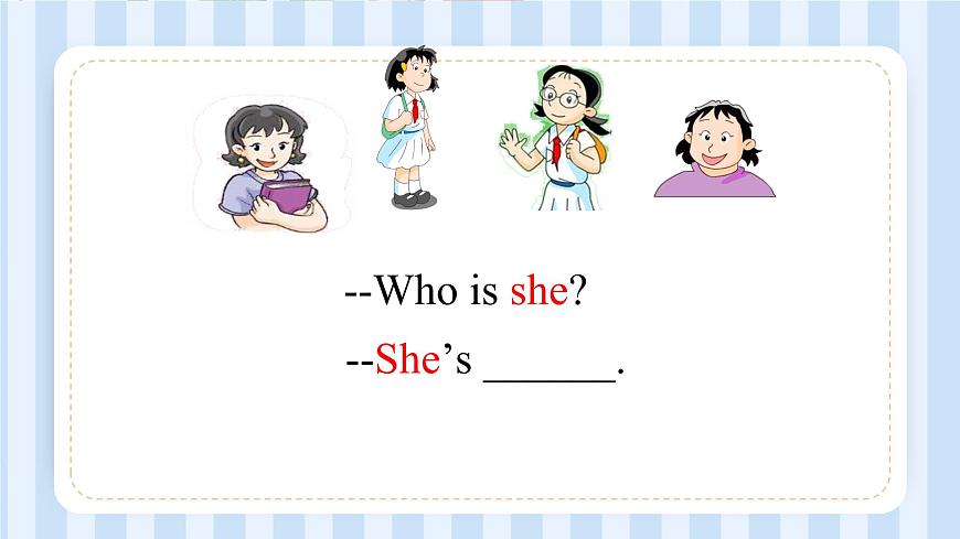 Module 2 Unit 2 My family （課件）牛津上海版（試用本）三年級(jí)上冊(cè)第6頁(yè)