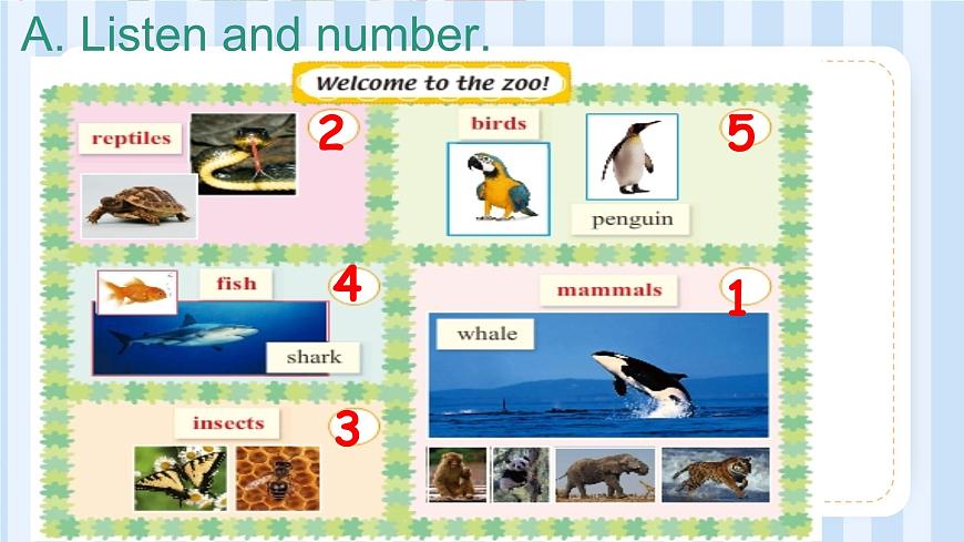 Unit 3 Animal World（課件）人教新起點(diǎn)版英語六年級(jí)上冊第8頁
