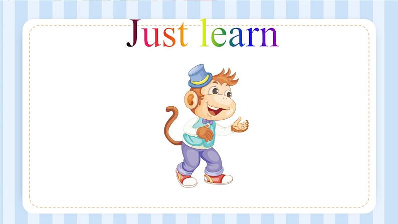 Unit 1 Hello! I’m Monkey. Lesson 1 & Lesson 2(课件)人教精通版英语三年级上册08