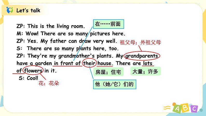 人教版五年级上册第五单元 Part B 第一课时 课件设计第8页