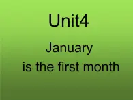 六年级上册英语课件－Unit4 January is the first month.（Lesson19) ｜人教精通版 (共15张PPT)