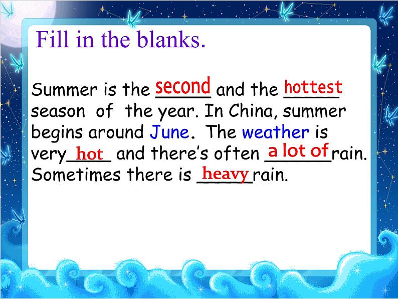 六年级上册英语课件-Unit6 There are four seasons in a year.(Lesson33-34) |人教精通版 (共19张PPT)(1)08