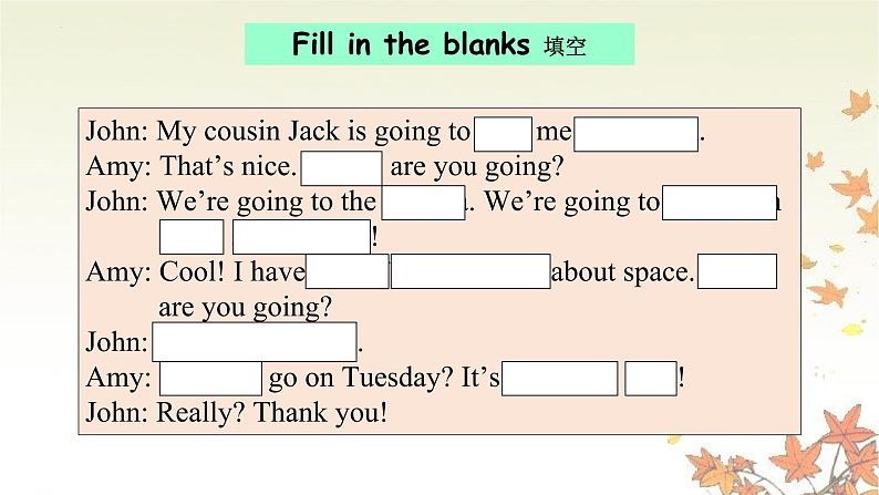 Unit 3 My weekend plan Part B(课件)人教PEP版英语六年级上册第6页