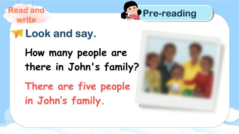Unit 6 Meet my family Part  B Read and write& Let's check& C Story time课件+教案+素材05