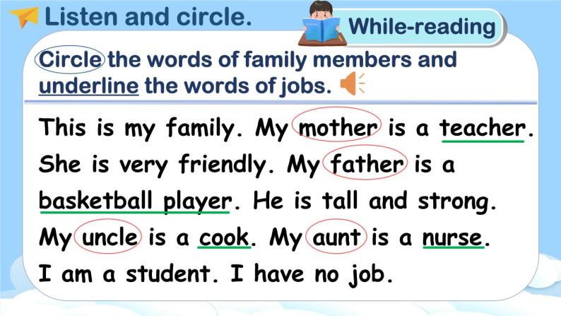 Unit 6 Meet my family Part  B Read and write& Let's check& C Story time课件+教案+素材07