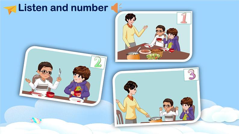 Unit 5 Part B Let 's talk& Let’s play第8页